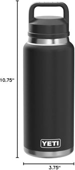 YETI Rambler 36 oz Bottle with Chug Cap and Stainless Steel Construction