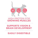 purina one high protein natural kitten food plus healthy kitten formula 3 5 lb bag
