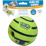 Wobble Wag Giggle Ball | Rolling Enrichment Toy for Fun Playtime, Interactive Play for Indoor or Outdoor, Keeps Dogs & Puppies Large, Medium or Small Busy & Moving, As Seen on TV | Pack of 1