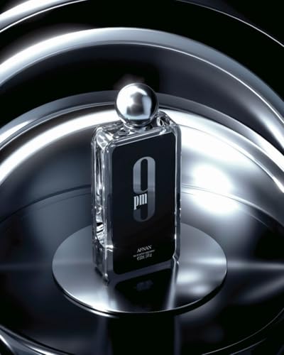 Afnan 9 PM for Men Eau De Parfum, 3.4 fl oz, bold, provocative, masculine, sensual