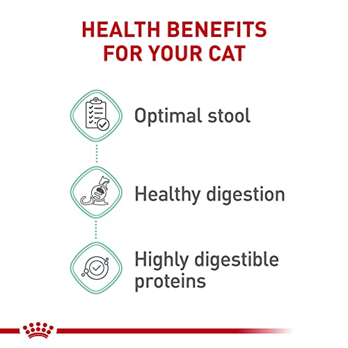 Royal Canin Feline Care Nutrition Digestive Care Adult Dry Cat Food, 6 lb Bag for Sensitive Stomachs and Healthy Digestion