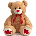 hollyhome 36in large teddy bear plush valentines gift for girlfriend kids