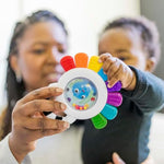 Baby Einstein Outstanding Opus octopus sensory teether rattle multi-use toy, BPA free, chillable, 3 months up, multicolored