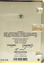 Coco Mademoiselle Eau De Parfum Perfume Sample Vial Travel 1.5 Ml/0.05 Oz by Paris Fragrance