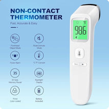 GoodBaby non-contact thermometer for adults and kids, accurate digital baby thermometer with fever alarm and silent mode