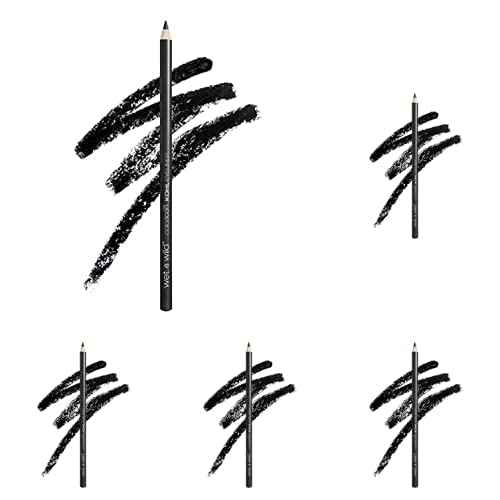 wet n wild Color Icon Kohl Eyeliner Pencil - Rich Hyper-Pigmented Color, Smooth Creamy Application, Long-Wearing Matte Finish Versatility, Cruelty-Free - Baby's Got Black