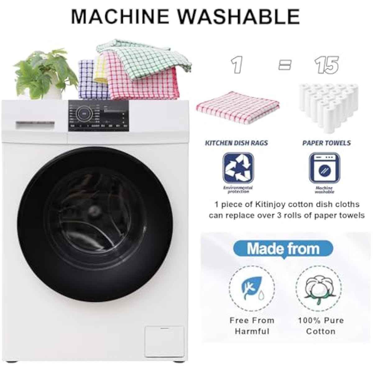 kitinjoy-cotton-8-pack-terry-kitchen-dish-cloths-absorbent-dish-rags-quick-drying