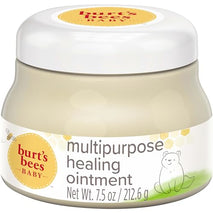 burt's bees 100% natural origin multipurpose healing ointment 7.5 ounce tub for face and body baby care