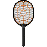 Bug Zapper Racket – Electric Fly Swatter for Gnats, Mosquitoes, & More – Harmless-to-Humans Outdoor Bug Zapper Battery Operated – Handheld Electric Fly Swatter –Indoor Racket