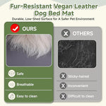 Dark Gray 35 x 22 inch Double-Sided Waterproof Dog Crate Pad with Cooling and Anti-Slip Features for Medium Large Dogs