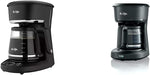 12-cup programmable coffeemaker with brew now or later feature