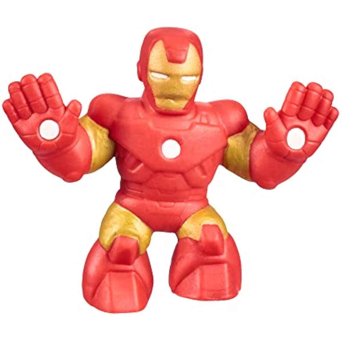 Heroes of Goo Jit Zu Marvel Mega Mini 6 Pack - Squishy, Stretchy, Gooey Mini Heroes - Ironman, Spider-Man, Captain America, Miles Morales, Hulk and Black Panther