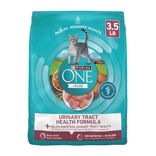 purina one high protein dry cat food urinary tract health formula 3.5 lb bag
