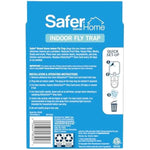 Safer Home Indoor Plug-In Fly Trap - SH502 - Effective Fruit Fly Traps for Indoors, Gnat Traps for House Indoor, 400 Sq Ft Protection - Style: 1 Device + 2 Glue Cards