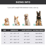Grey 50" Lx32 Wx8 H Cooling Elevated Dog Bed for Large Dogs with Non-Slip Floor Protectors & Breathable Mesh