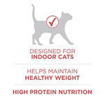 purina one natural low fat indoor dry weight control high protein cat food with real salmon - 7 lb