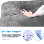 Large dog bed for 150 pounds dogs, 47 inches orthopedic mattress with anti slip bottom and removable cover