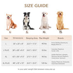 joejoy orthopedic dog bed large size grey 42x30 inches extra thick supportive couch bed for big dogs
