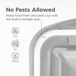 IRIS USA Airtight Pet Food Storage Container for Cats, Dogs, and Birds