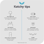 Katchy Original and Midnight Glue Board Refills (8 Pack) - Indoor Insect Trap Glue Board Refills for Mosquito, Gnat, Moth, Fruit Flies - Non-Zapper Traps for Buzz-Free Home