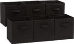 Amazon Basics Collapsible Fabric Storage Bins Organizer Set