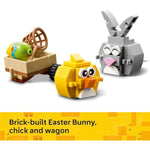 LEGO Easter Bunny and Chick Egg Hunt Building Toy for Girls & Boys - Springtime Playset for Kids, Ages 8+ - Basket Stuffer or Gift Idea for Easter - 40808