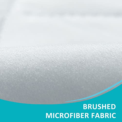 Kanech washable bed pads for adults, seniors, kids & pets, 44x52 inches, heavy absorbency, waterproof, quick drying