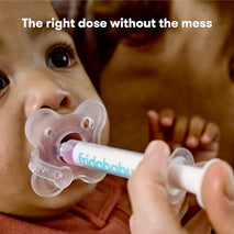 Frida Baby MediFrida medicine pacifier syringe, made in USA, mess and fuss free medicine dispenser