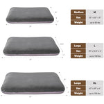 Large dog bed for 150 pounds dogs, 47 inches orthopedic mattress with anti slip bottom and removable cover
