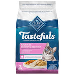 Blue Buffalo Tastefuls Adult Dry Cat Food, Sensitive Stomach Formula, Made in USA, Chicken Recipe, 7-lb Bag