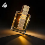 Lattafa Angham Unisex Long-Lasting Eau de Parfum, Citrus, Lavender, Musk, Amber, Vanilla, 3.40 Ounce / 100 ml
