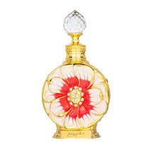 swiss arabian layali rouge 0.5 oz luxury perfume oil fragrance with mango rose and coconut notes