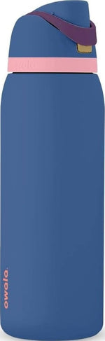 32-ounce insulated stainless-steel water bottle with straw for travel