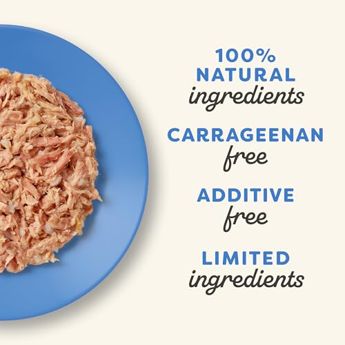 Applaws Natural Wet Canned Cat Food, high protein, limited ingredients, no artificial additives, fish selection variety pack in broth, 16 x 2.47oz cans