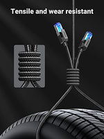 UGREEN 6FT Cat 8 Ethernet Cable, High Speed Braided 40Gbps 2000Mhz Network Cord for Gaming PC PS5 PS4 PS3 Xbox