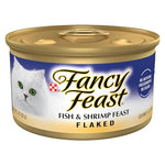 purina fancy feast wet cat food flaked fish and shrimp 3 oz cans pack of 24