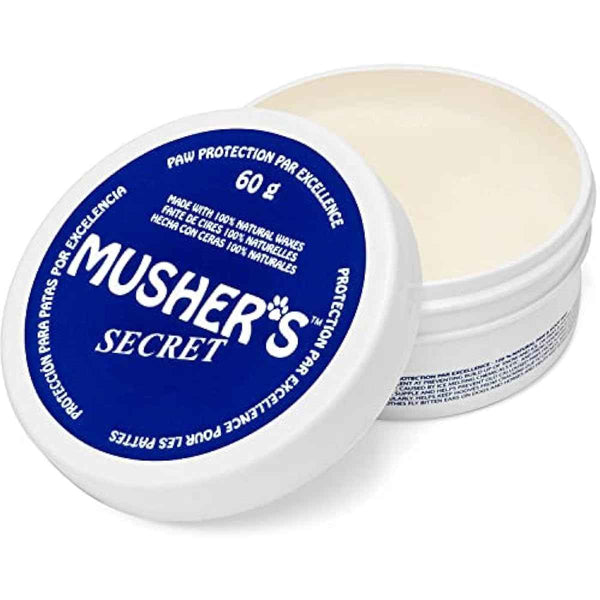 Musher's Secret 60g dog paw wax with vitamin E for cracked paws protection and healing