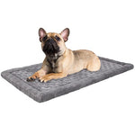 dog-crate-pad-30x19-inch-gray-memory-foam-small-medium-dog-bed-mat-grey-washable
