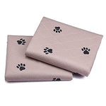 sinco pet washable dog pee pads with puppy grooming gloves, large waterproof pet pads for dog bed mat