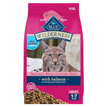 Blue Buffalo Wilderness Natural High Protein Grain Free Dry Cat Food for Adult Cats Salmon 11-lb Bag