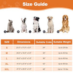 POCBLUE Deluxe Washable Dog Bed for Large Dogs, 35" x 23", Grey, Comfy Fluffy Kennel Pad for Dogs up to 60 lbs