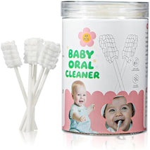 Baby VUXHUAR Tongue Cleaner, 48-Count, Soft Disposable Oral Care Gauze Swabs for 0-36 Months Newborns