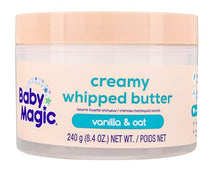 Baby Magic Creamy Whipped Butter Vanilla Oat, 8.4 oz, Gentle, Long-Lasting Moisture for Baby's Sensitive Skin