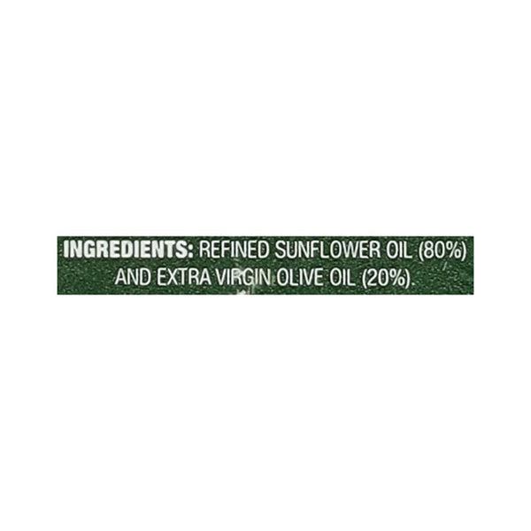 iberia premium blend sunflower oil extra virgin olive oil high heat frying 68 fl oz