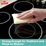 Yellow Premium Non-Scratch All-Purpose Sponges, 12 Dish Scrubbers for Kitchen, Bathroom
