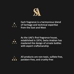 swiss arabian layali rouge 0.5 oz luxury perfume oil fragrance with mango rose and coconut notes