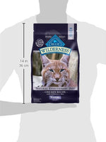 blue buffalo wilderness natural mature dry cat food 7+ years high-protein grain-free chicken 5-lb bag
