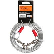 Aspen Pet Dog Tie Out Cable - 1700 lbs Break Strength - 30ft Cable