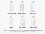 SwitchBot Smart Switch Button Pusher - Bluetooth Fingerbot for Rocker Switch/One-Way Button, Automatic Light Switch, Timer and APP Control, Works with Alexa When Paired with SwitchBot Hub (Black)