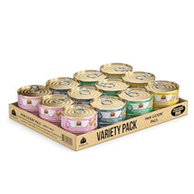 weruva classic cat food variety pack, 24 x 5.5oz cans, grain-free, gluten-free